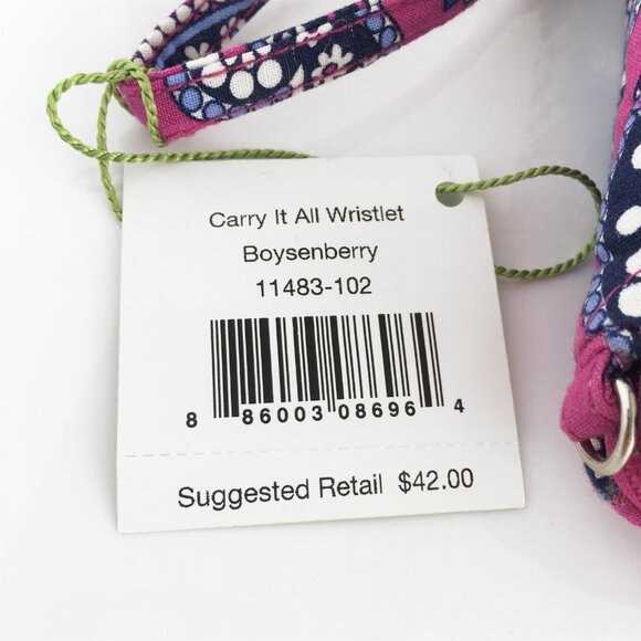 Vera Bradley Wristlet Wallet Boysenberry - Picture 9 of 10